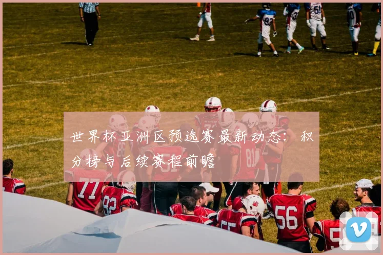 世界杯亚洲区预选赛最新动态:积分榜与后续赛程前瞻