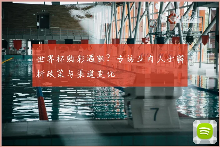 世界杯购彩遇阻？专访业内人士解析政策与渠道变化